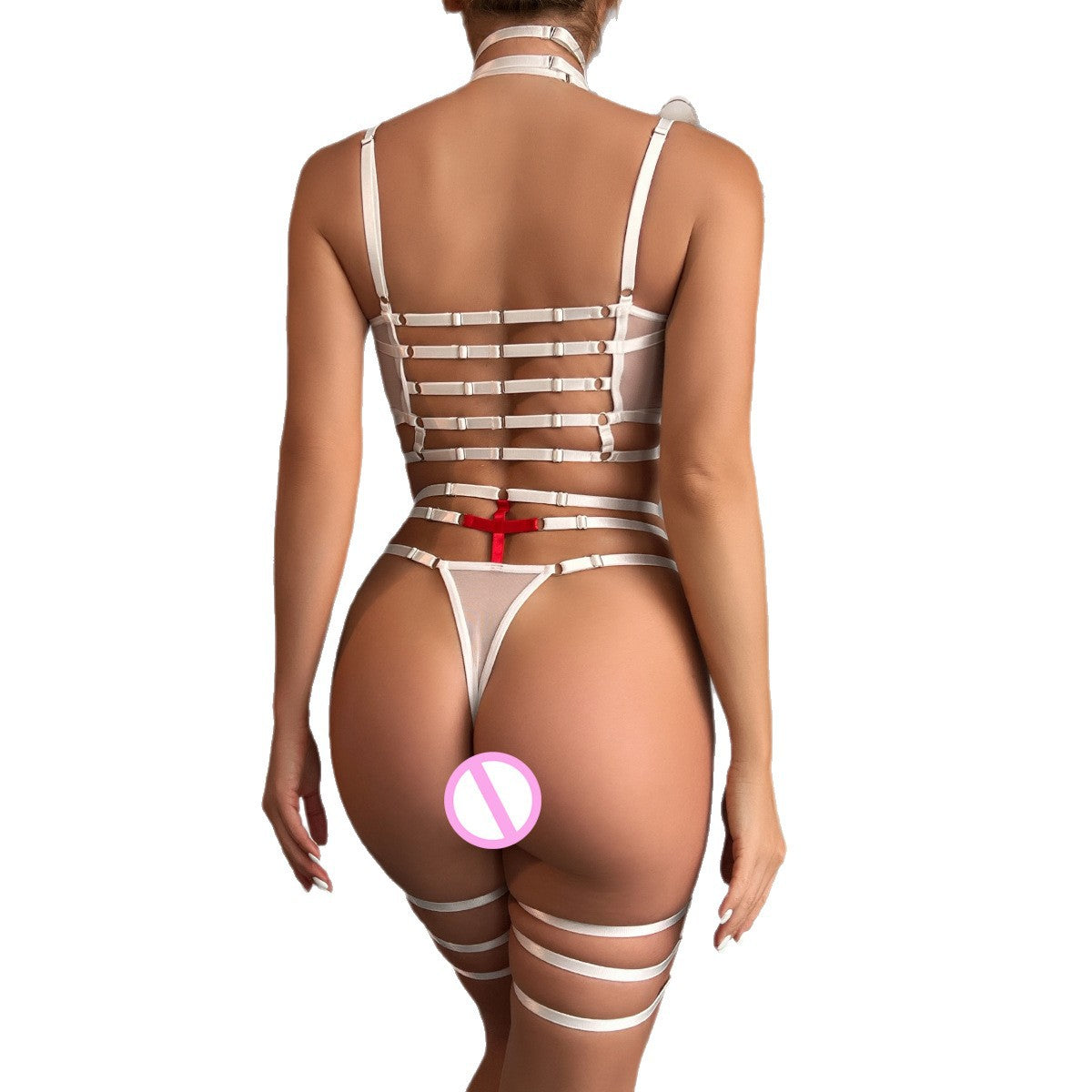 White Harness Lingerie