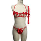 Women  Intimate Bdsm Lingerie Harness Set