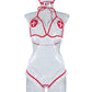 Sex Bodysuit Strapy Sexy Nurse Costume Role Play Lingerie