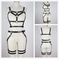 Leather Chest Harness For woMen