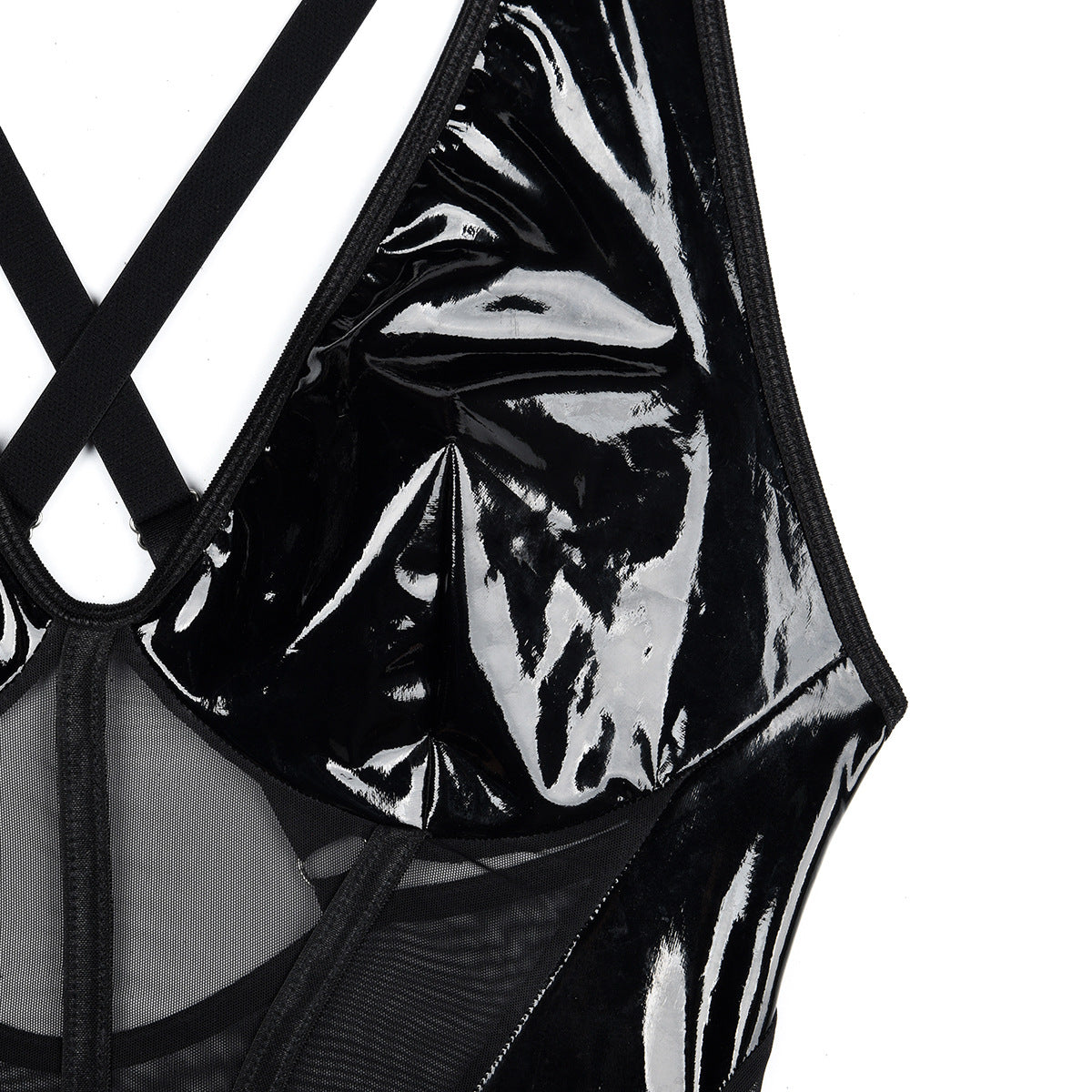 Clear Vinyl Bodysuit