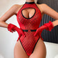 Women Black Lace Bodysuit Nasty Bdsm Harness Lingerie Sex Teddy