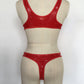 Intimate White Leather Bodysuit Nasty Bdsm Leather Lingerie Red Teddy Fetish