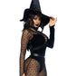 Latina Adult Witch Costume Sexy Naughty Anime Lingerie Bodysuit Hot