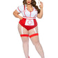 Plus Size Revealing Sexy Doctor And Nurse Costume Latina Lingerie Cosplays Bodysuit