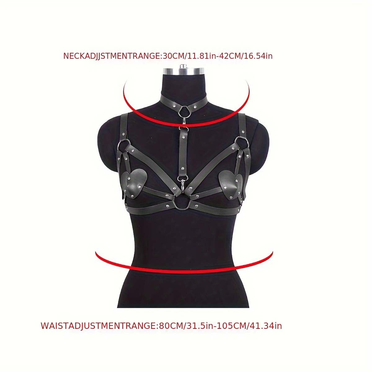 Fetish Harness Women Bra