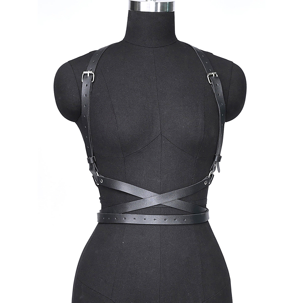 Leather Harness Belt Shirt