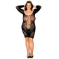 Plus Size Nasty Mesh Lingerie Intimate Dress Slutty