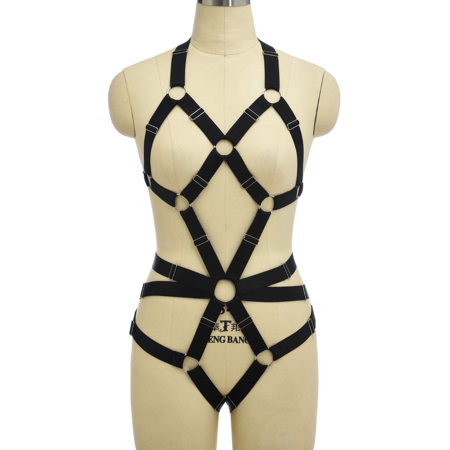 White White Bodysuit Sexy Lingerie Bondage Harness Hot Teddy