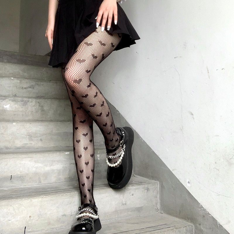 Black Crotchless Black Tights Latina Pantyhose