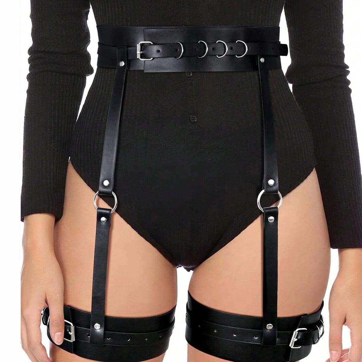 Bondage Harness Legs