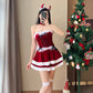 Revealing Sexy Female Christmas Costumes Naughty Lingerie Anime Dress