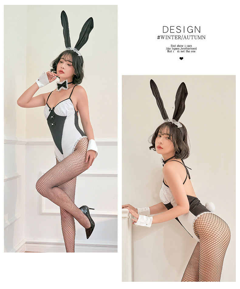 Nasty Sexy Bunny Costume Playboy Cosplay Lingerie Bodysuit