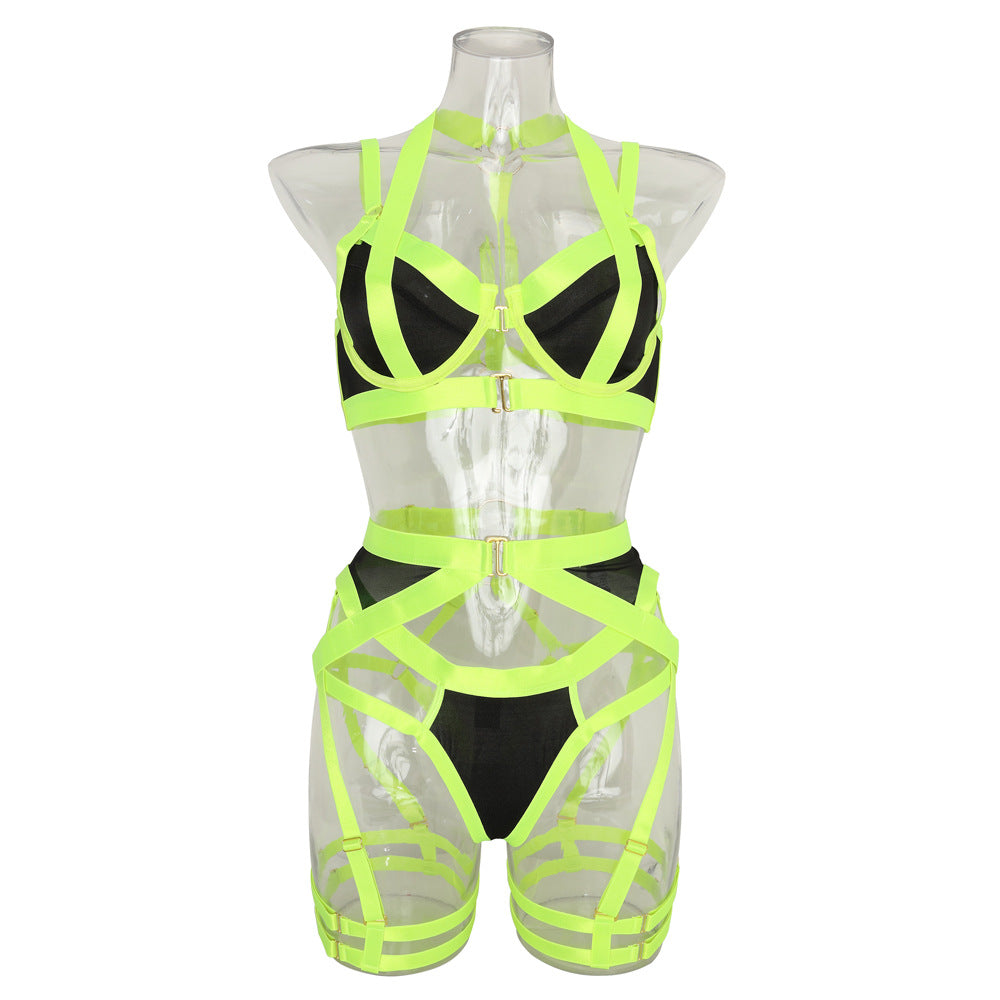 Harness Detail Lingerie Set