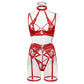 Slutty Shear Lingerie Set Women Bra & Panty