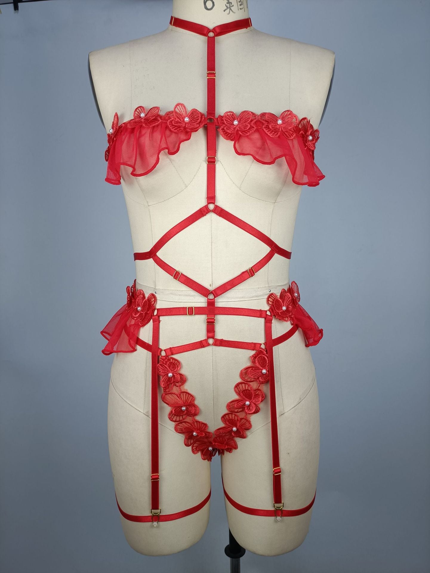 Sex Strapy Body Harness Lingerie Set