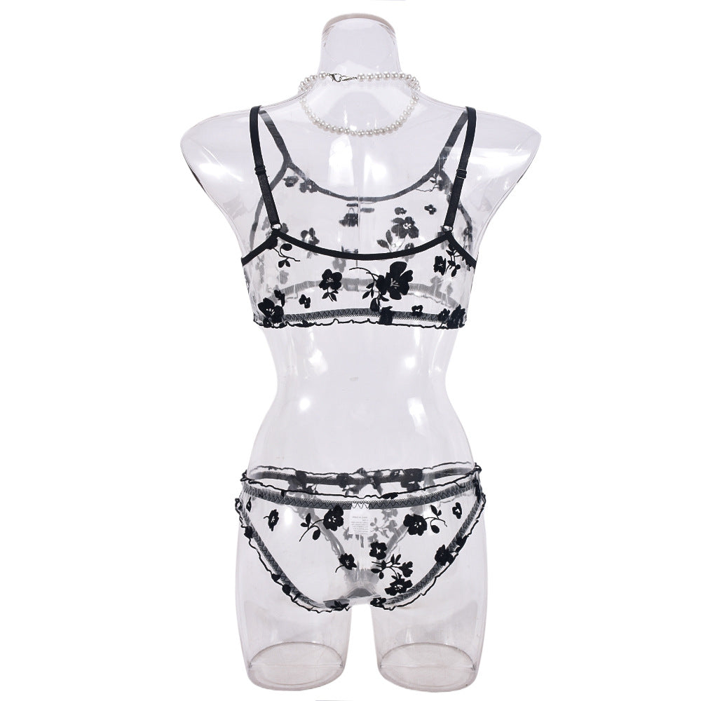 Lingeries Sheer Floral