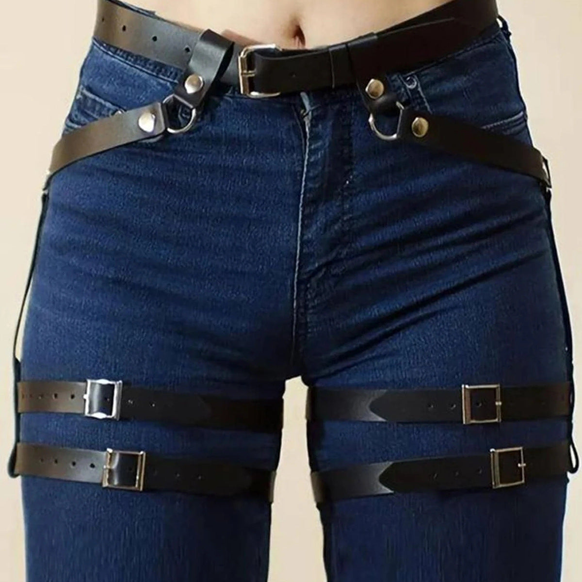 Thigh Harness Outfit