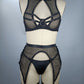 Intimate Slutty Lingerie Set Naughty See Through Mesh Lingerie Submissive Bra Panties