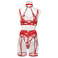 Slutty Shear Lingerie Set Women Bra & Panty