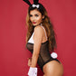 Revealing Sexy Bunny Costume Playboy Cosplay Lingerie Bodysuit