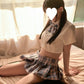 Skirt Outfits Sheer Sexy Schoolgirl Costume Cosplay Lingerie