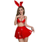 Hot Dresses Chubby Pink Bunny Costume Sexy Lingerie Cosplay