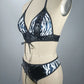 Hot Womens Leather Lingerie Set Extreme Bra & Panty Naughty