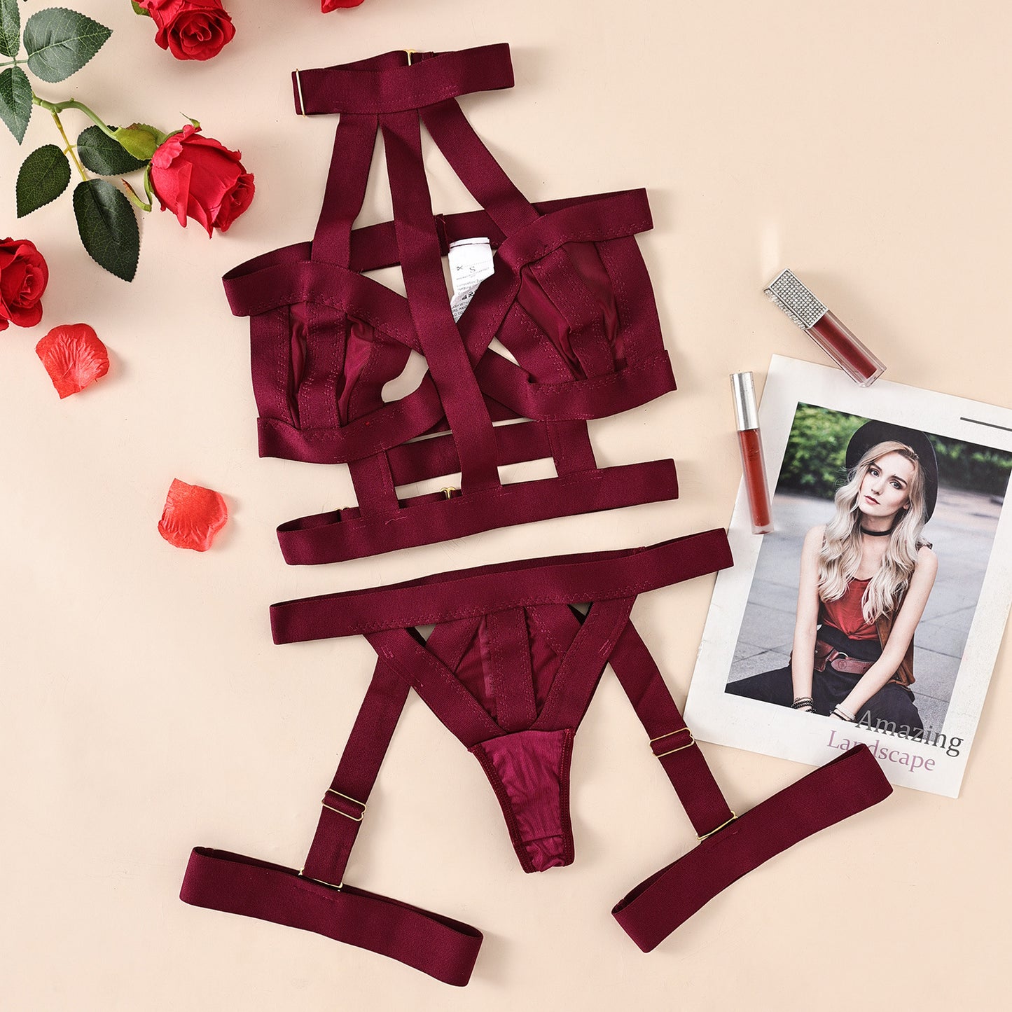 Harness Choker Lingerie