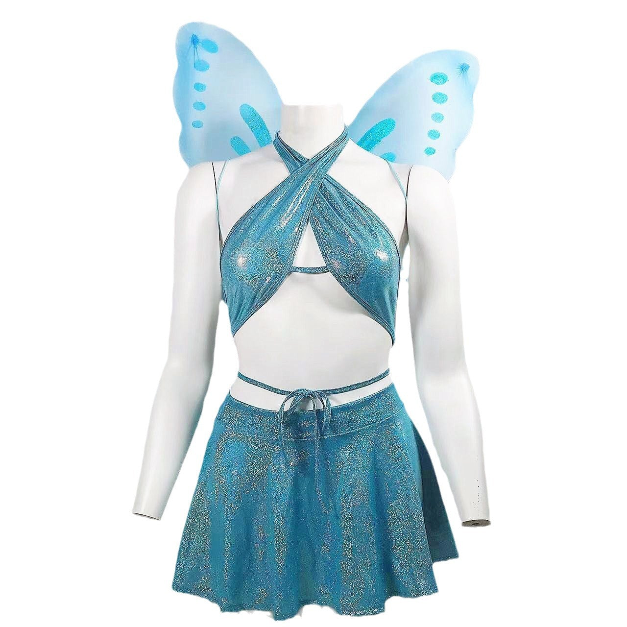 Sexy Blue Fairy Costume