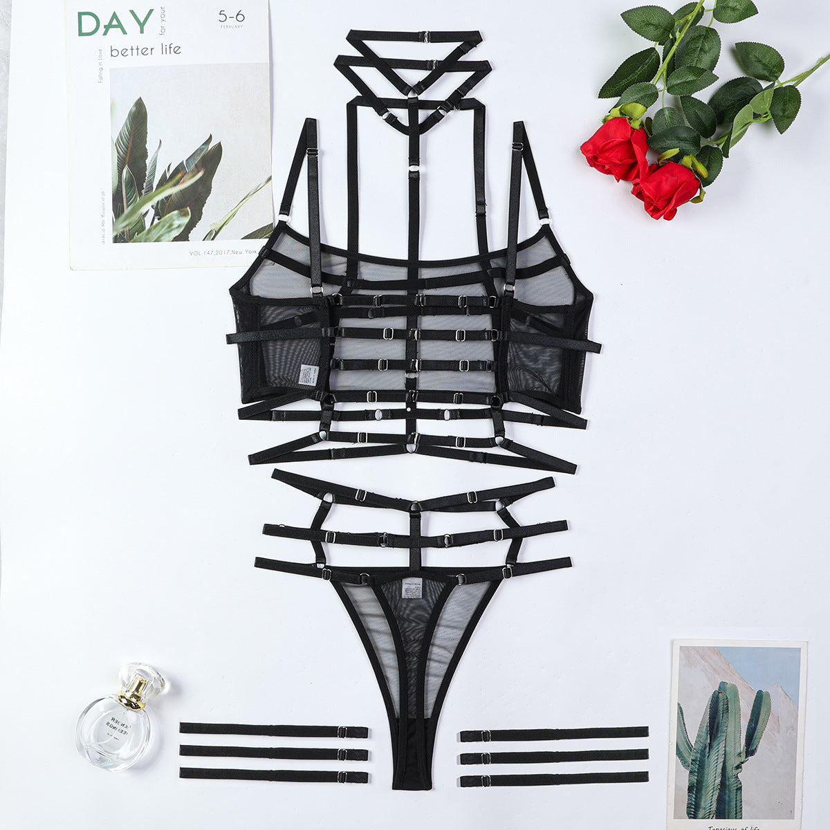 White Harness Lingerie