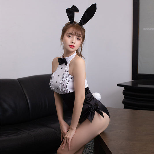 Naughty Sexy Bunny Costume Playboy Cosplay Lingerie Bodysuit