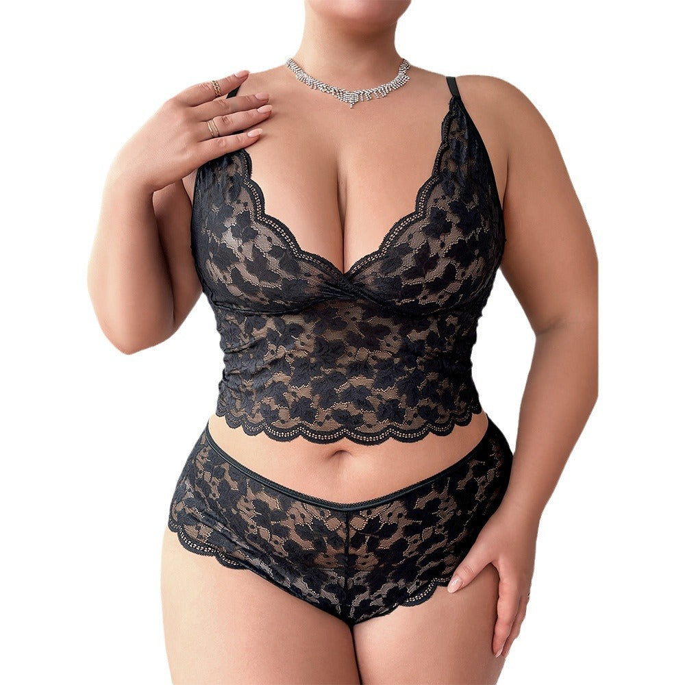 Plus Size Erotic Lingerie Sheer