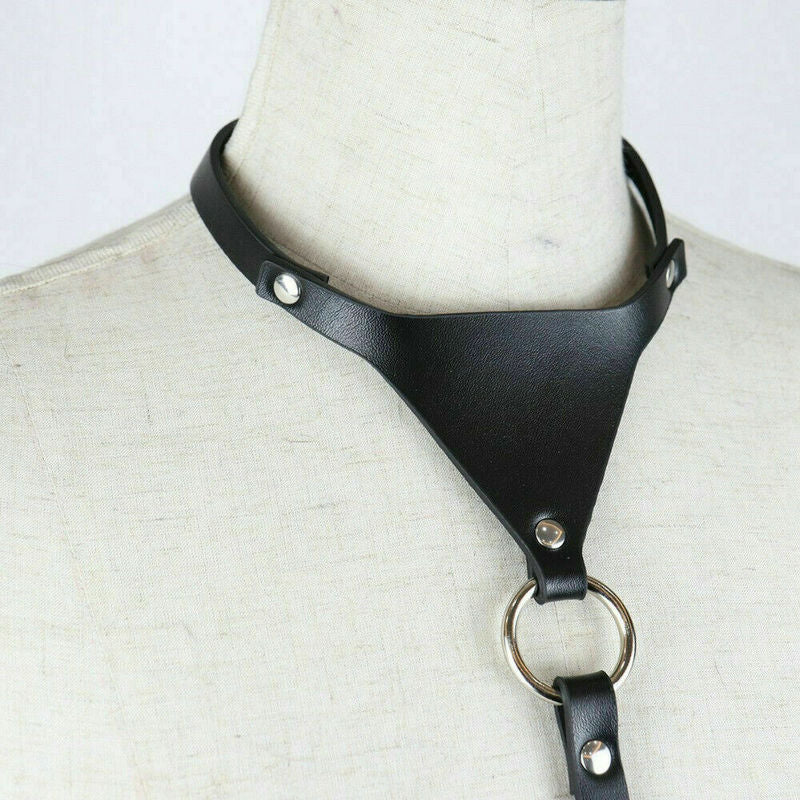 Cheap Chest Bra Harness Leather