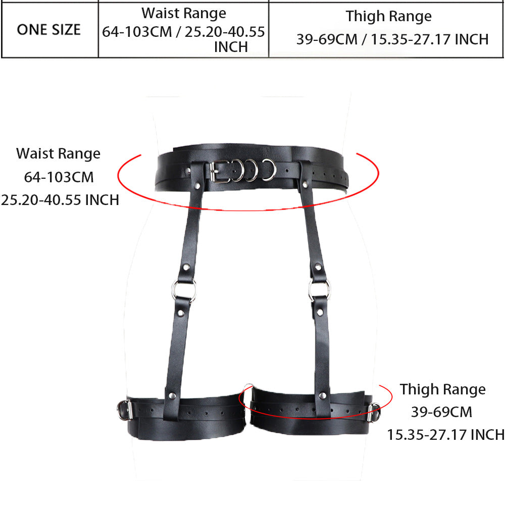 Bondage Harness Legs