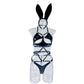 Black Latex Bunny Lingerie