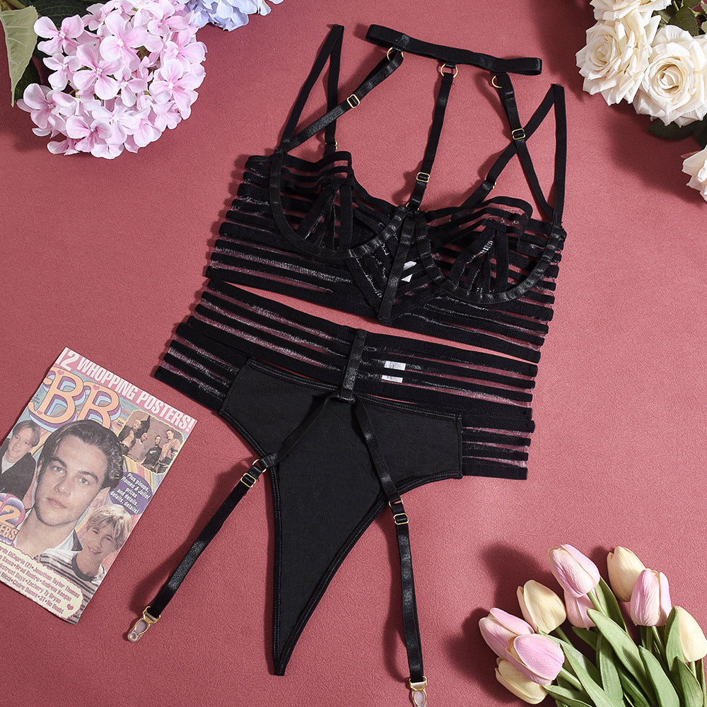 Bondage Style Lingerie Sheer