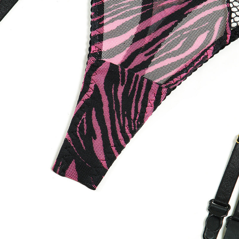 Sheer Mesh Cougar Lingerie