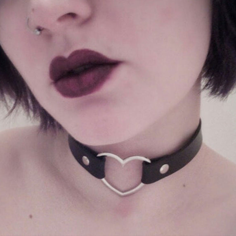 Womens Chest Harness Leather