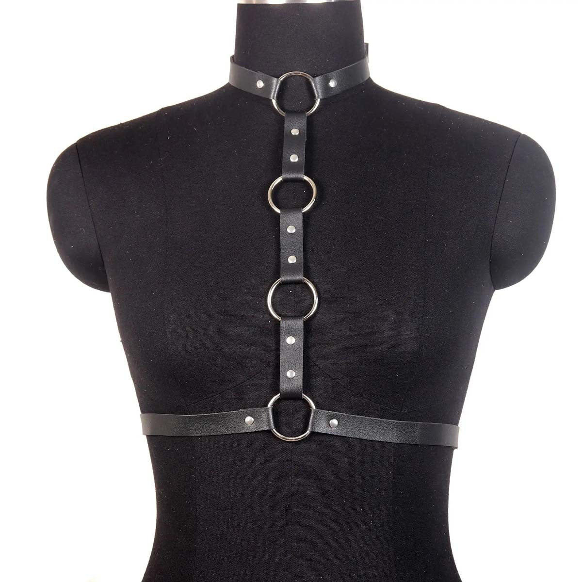 Women Underwear Leather Chest Harness