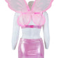 Sexy Pink Fairy Costume