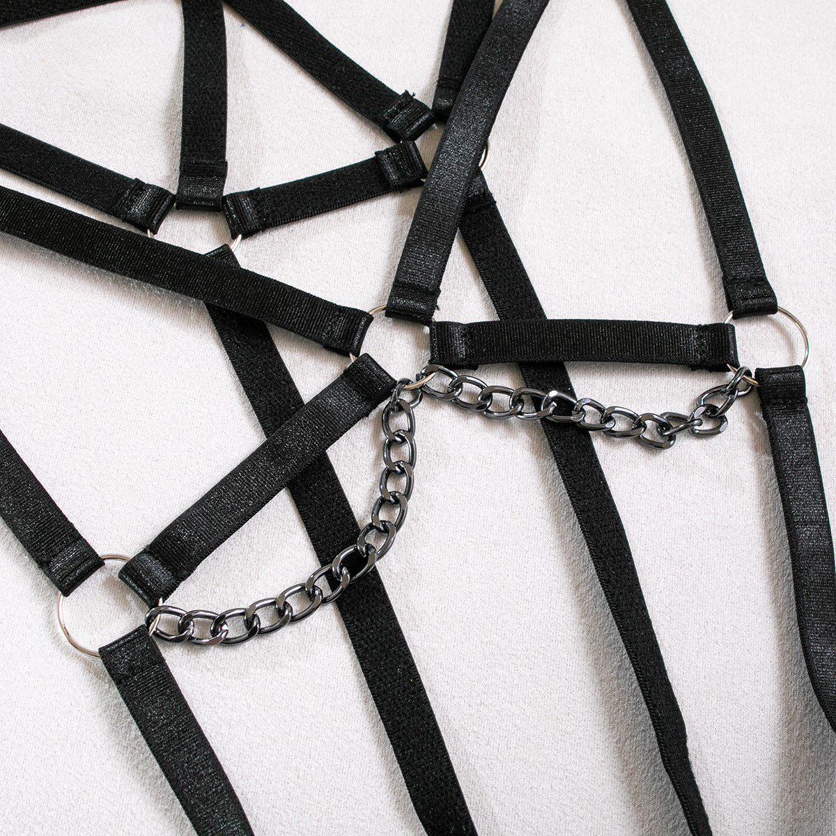 Crotchless Harness Lingerie