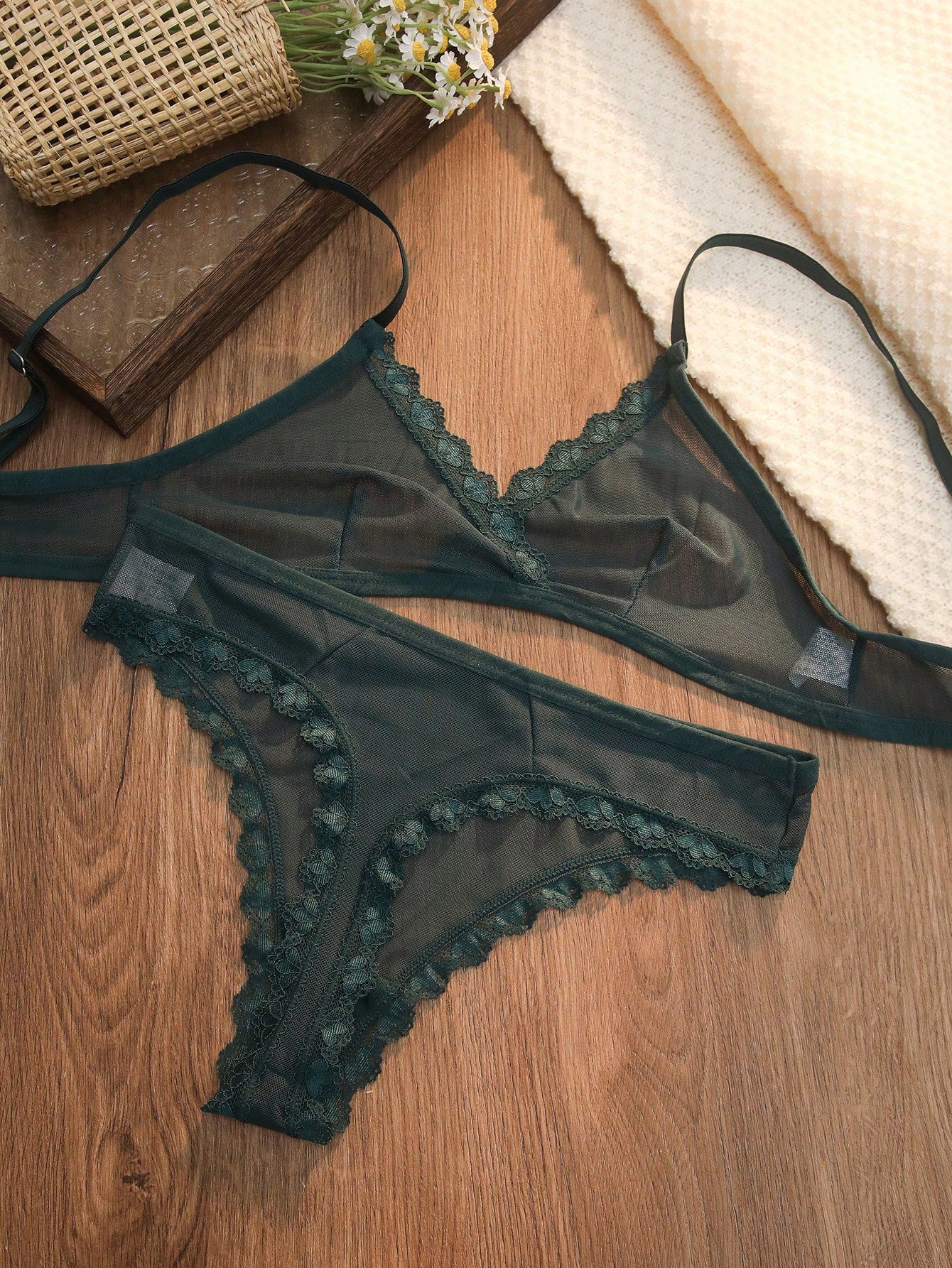 Sexy Cheeky Lingerie Sheer