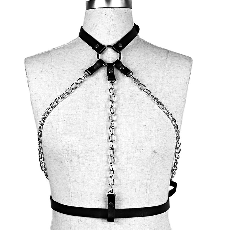 Cheap Bondage Leather Chest Harness