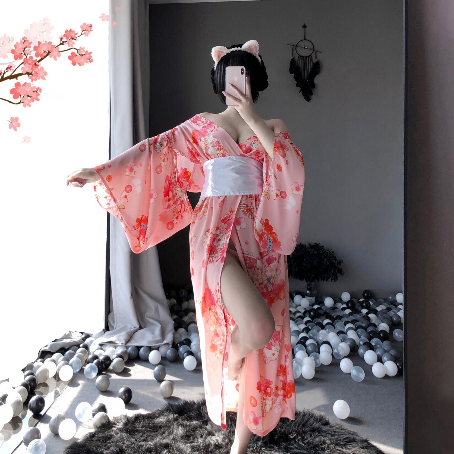 Sexy Short Kimono