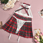 See Through Skirt Outfits Sexy Schoolgirl Costume Anime Cosplay Lingerie