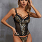 Busty Corset Cougar Lingerie Set