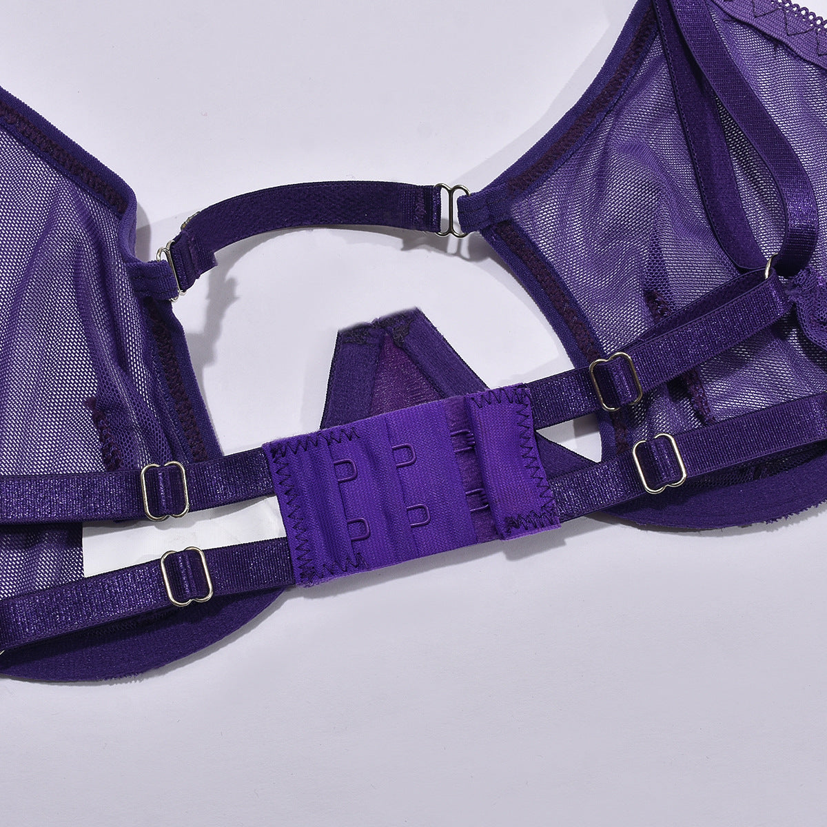 Lingerie Sexy Crotchless Sheer