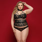 Plus Size Naughty Bdsm Lingerie Harness Latina Bodysuit Teddy