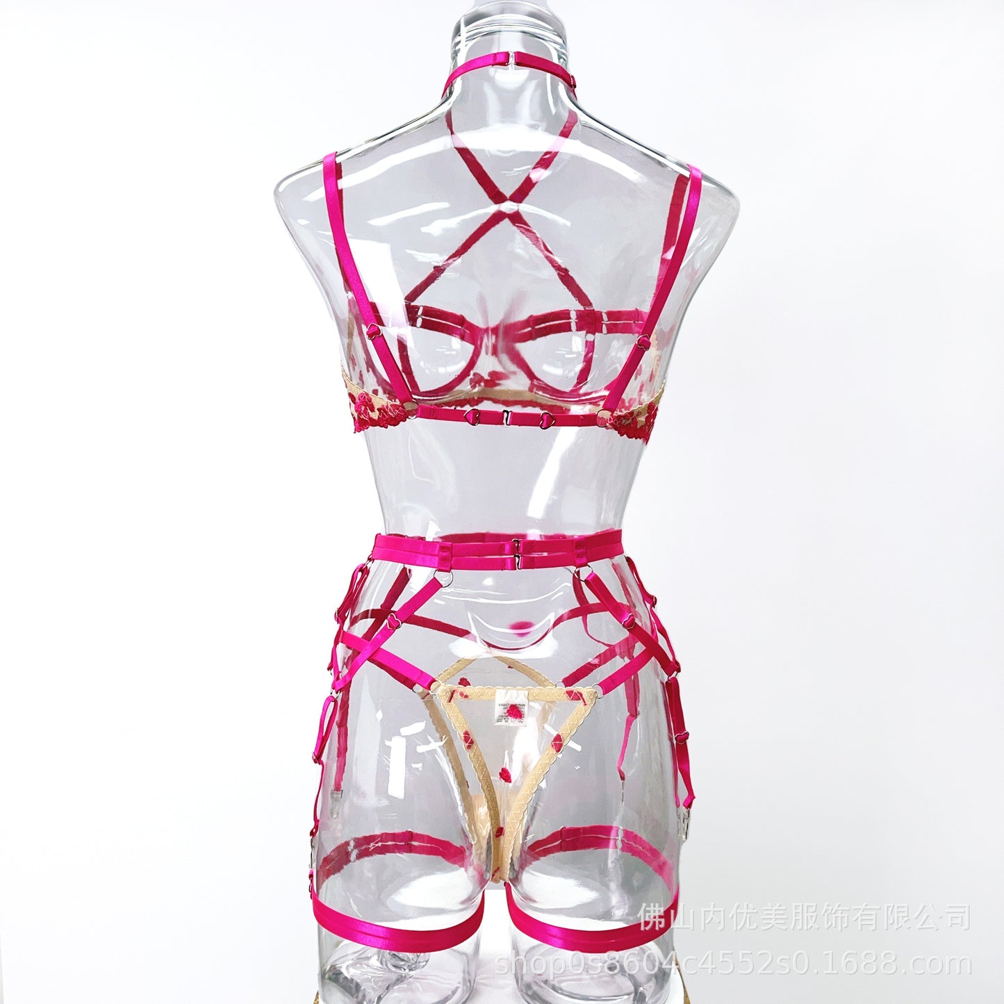 Red Harness Lingerie